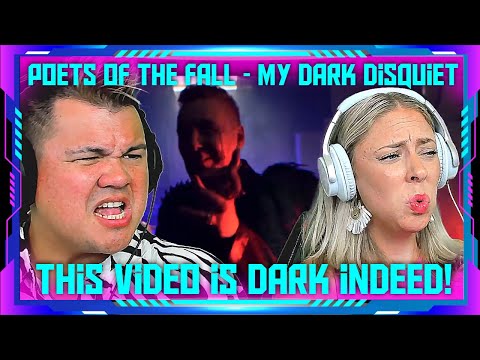 Americans react to "Poets of the Fall - My Dark Disquiet(Official)" | THE WOLF HUNTERZ Jon and Dolly