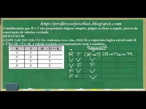 120 QUESTÕES   R L    CESPE   QUESTÃO 84