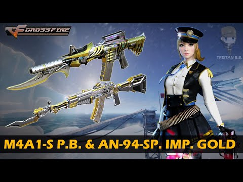 CrossFire Vietnam || M4A1-S Prism Beast & AN-94-Knife Spaceship Imperial Gold (Showcase)