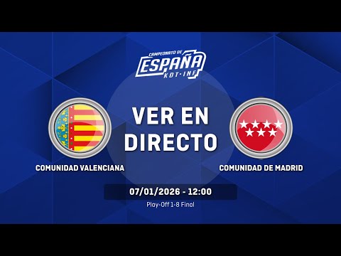 COMUNIDAD VALENCIANA vs COMUNIDAD DE MADRID | Play-Off 1-8 | Final | CESA Cadete Masculino