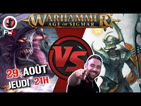 Age of Sigmar : Tzeentch VS Idoneth Deepkin