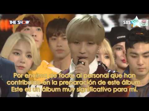 160301 SHINee - Taemin  1st Win & Encore  The Show  [Subtitulos en Español]