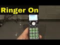 Vtech Cordless Phone How To Turn Ringer On Easy Instructions