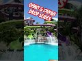 Ohyah and Ohno Drop slides at Volcano Bay - Universal Orlando Florida