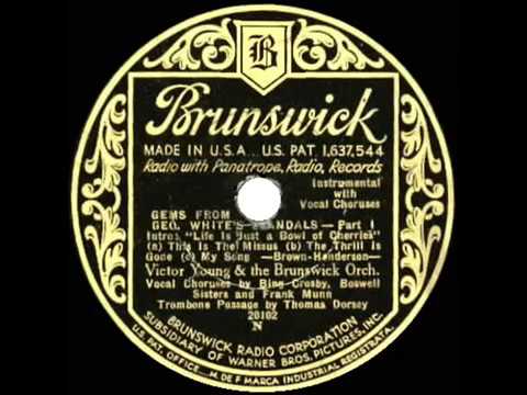 1931 HITS ARCHIVE: Gems From George White’s Scandals - Bing, Boswells, Mills Bros, Munn, V Young