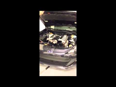 BRZ w/ LS2 hood drop.wmv