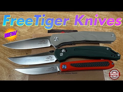 FreeTiger FT-907 , FT31 & FT2102 knives   3 budget choices Under $30
