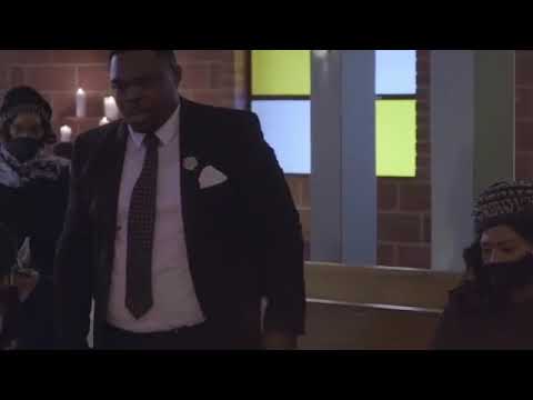 Qhabanga paying his last respect at Nomcebo and Khehla funeral