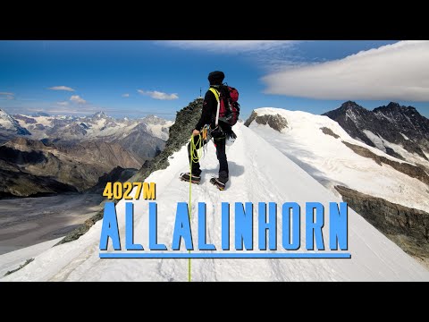 Allalinhorn 4027m | One-Day 4000er from Saas Fee | Swiss Alps