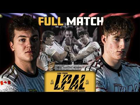 Auden Larratt and Lion Pride Armwrestling League