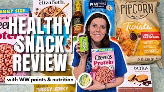 Healthy Snack Review | Trying New Healthy Low Point Foods | WeightWatchers Points, Calories, Macros