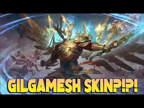 ANGELIC GILGAMESH IS MY FAVORITE SKIN OF THE PATCH! SO SICK - Masters Ranked Duel - SMITE