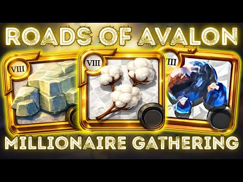 Roads of Avalon Gathering Will Make You a MILLIONAIRE | Albion Online