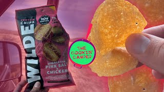 CHICKEN CHIPS!?! WILDE PROTEIN CHIPS REVIEW - The Cookin' Camper