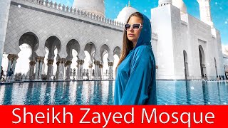 preview picture of video 'Sheikh Zayed Grand Mosque Center Abu Dhabi. Мечеть шейха Зайда Абу Даби (полная версия)'