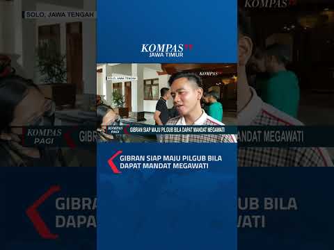 Gibran Siap Maju Pilgub 2024, Bila Dapat Mandat Megawati #shorts #gibran #pilgub2024 #megawati