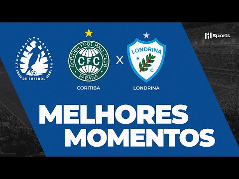 Gols e lances de Coritiba x Londrina