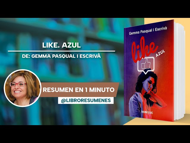 Vídeo relacionado con LIKE. Azul: Libro 1 (Ciencia ficción)