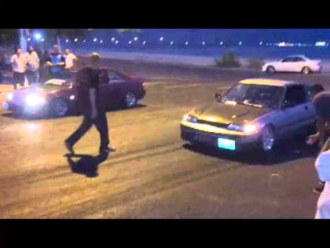 Kelvin's crx vs Daps turbo coupe