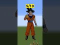 Goku PIXEL ART - DRAGON BALL MINECRAFT 🔥
