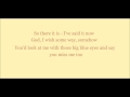 Over You - Reba McEntire (Lyrics On Screen)