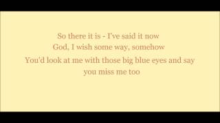 Over You - Reba McEntire (Lyrics On Screen)