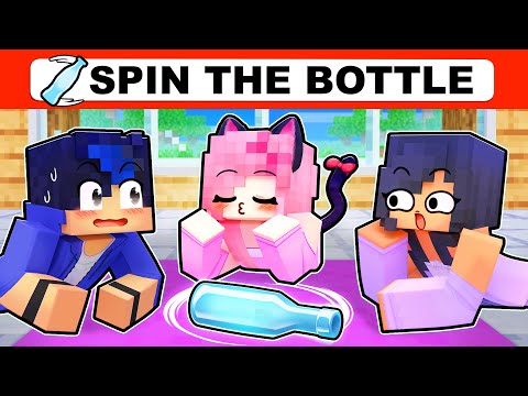 Minecraft but it's DRAMA SPIN THE BOTTLE!