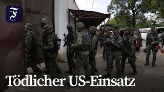 Trump: US-Militär tötet Tren-de-Aragua-Anführer Guerrero