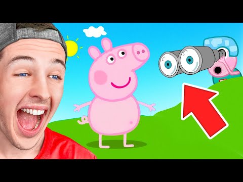 TRY NOT TO LAUGH *MINECRAFT PEPPA PIG EDITION*