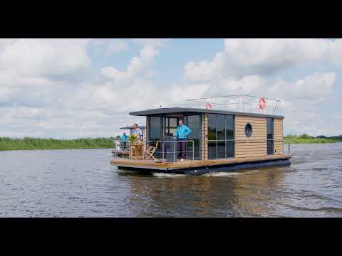 Video van La Mare Houseboat Apartboat L - Vaarklaar - Met Verhuur