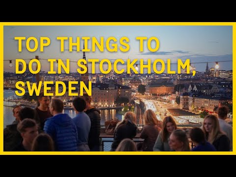 Top things to do in Stockholm, Sweden #StockholmCityGuide #VisitSweden #ThingsToDoInStockholm
