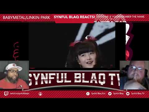 Welp this happened! Synful Blaq Reacts - BABYMETAL x Linkin Park - Catch me if you Remember the