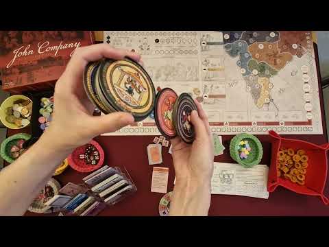 John Company (2.kiadás) társasjáték - 1. Előkészületek - vrnk