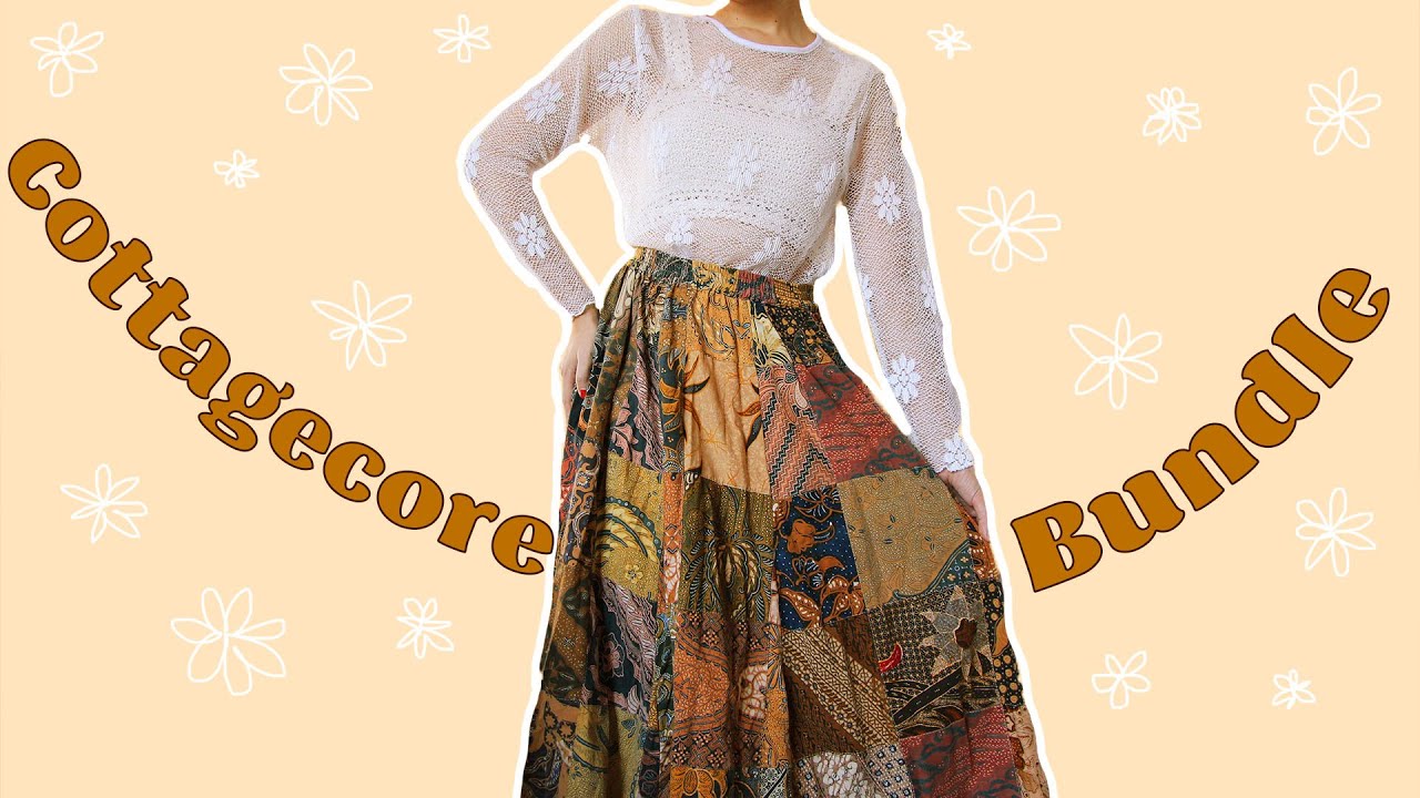 I Bought ANOTHER Cottagecore Mystery Bundle! Depop Mystery Style Bundle