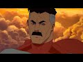 Omni Man Vs Invincible Full Fight
