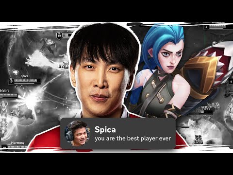 what it looks like to hard carry as the BEST Jinx main (ft. Spica)