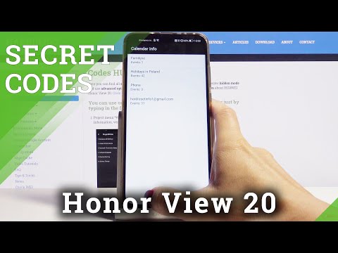 Secret Codes for Honor View 20 – Hidden Menu / Testing Menu