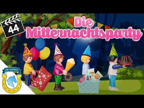 Playmobil Die Hufers -  Folge 44: Die Mitternachtsparty 🎉 🛍 | Playmobil Film Deutsch