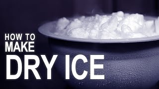 How to Make Dry Ice - With a Fire Extinguisher!