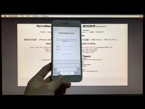 [GeekBen] iPhone6+ iOS 12.4.4 Jailbreak and iCloud Bypass