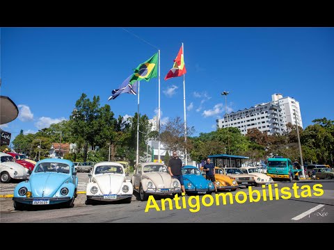 Exposição de Carros Antigos em Tubarão, SC.
