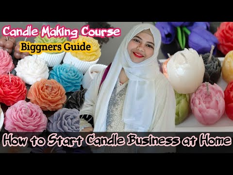 Candle Making Course || How to make Candle || How to start candle business at Home #candle #candles