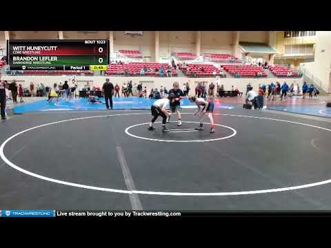 82-87 Lbs Quarterfinal - Brandon Lefler, Darkhorse Wrestling Vs Witt Huneycutt, CORE Wrestling E05
