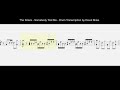 The Killers - Somebody Told Me Drum Sheet - Transcription -Tab - Play Along