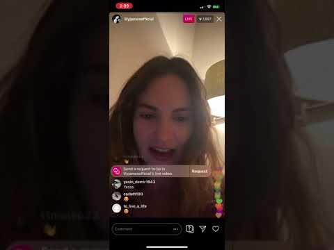 Lily James Instagram Live Part 2 - May 10, 2020