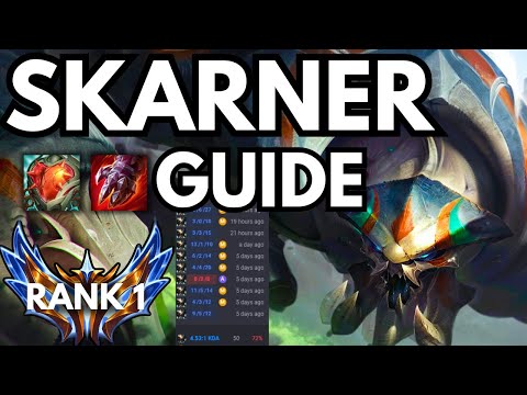 HOW RANK 1 SKARNER CARRIES WITH 72% WINRATE IN CHALLENGER