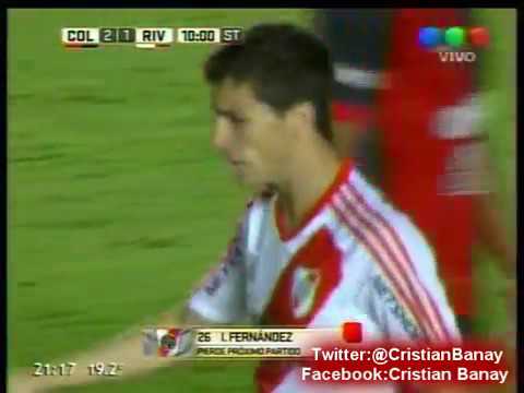 Colon 4 River 1 Relato Fabian Mazzi Torneo Primera Division 2016