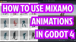 How To Import Mixamo Animations in Godot 4