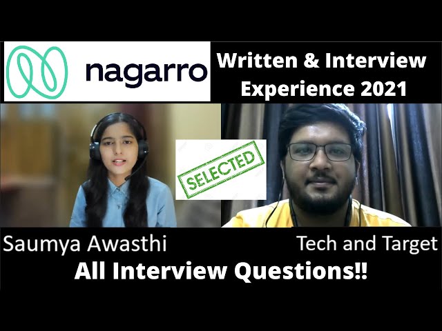 Navigating the Nagarro Interview Process: Insights from Saumya's ...