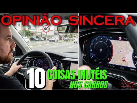 10 itens nos carros modernos que NÃO DEVERIAM EXISTIR! Tecnologia que mais atrapalha do que ajuda!